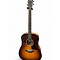 Used Taylor 210E Deluxe Sunburst Acoustic Electric Guitar thumbnail