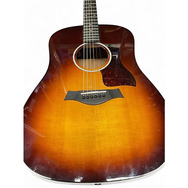 Used Taylor 210E Deluxe Sunburst Acoustic Electric Guitar