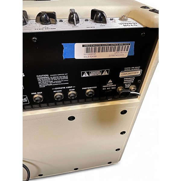 Used EVH 5150 iconic series 40w 1x12 Tube Guitar Combo Amp