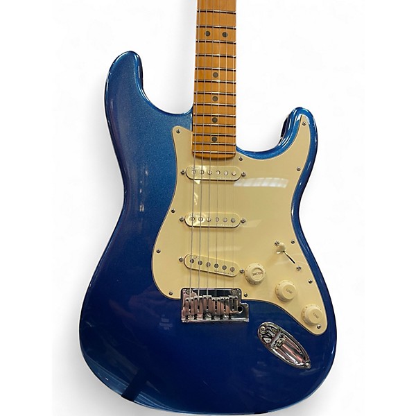 Used Fender American Ultra Stratocaster Cobra Blue Solid Body Electric Guitar