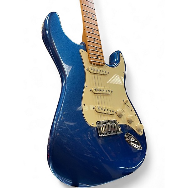 Used Fender American Ultra Stratocaster Cobra Blue Solid Body Electric Guitar