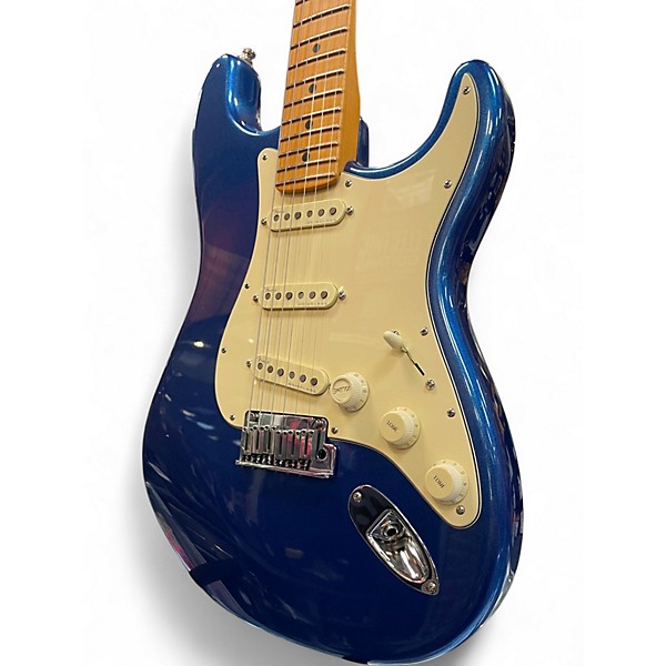 Used Fender American Ultra Stratocaster Cobra Blue Solid Body Electric Guitar