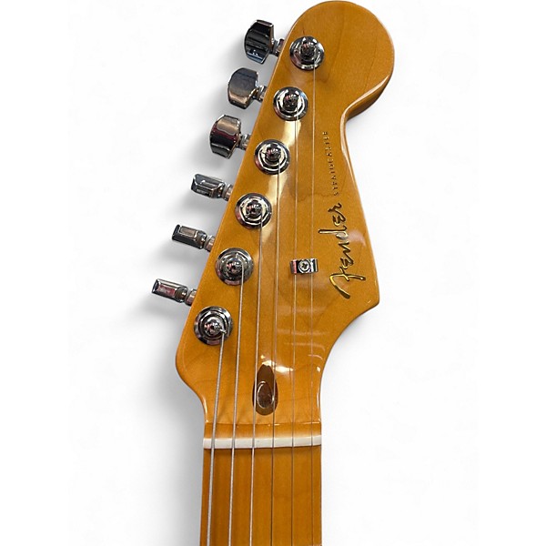 Used Fender American Ultra Stratocaster Cobra Blue Solid Body Electric Guitar