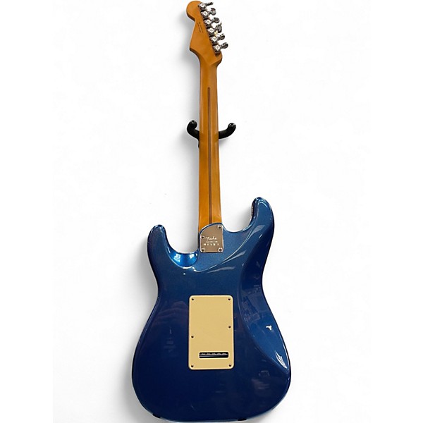 Used Fender American Ultra Stratocaster Cobra Blue Solid Body Electric Guitar