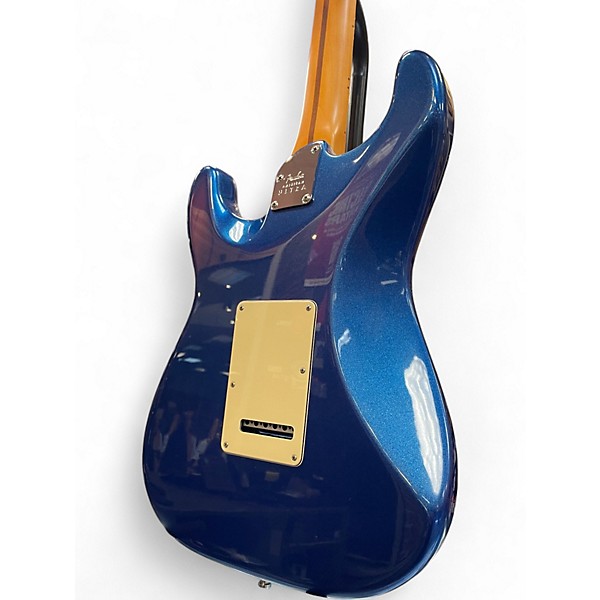 Used Fender American Ultra Stratocaster Cobra Blue Solid Body Electric Guitar