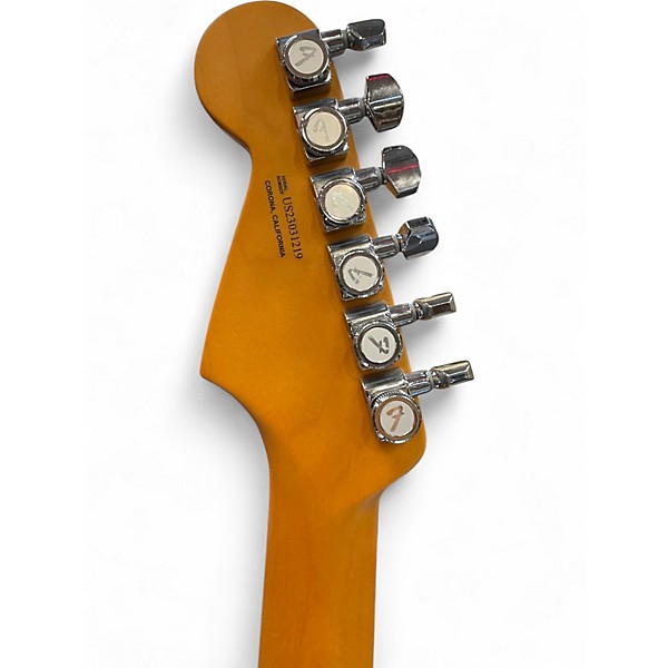 Used Fender American Ultra Stratocaster Cobra Blue Solid Body Electric Guitar