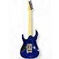 Used Ibanez GIO GRG 120QASP BLUE Solid Body Electric Guitar