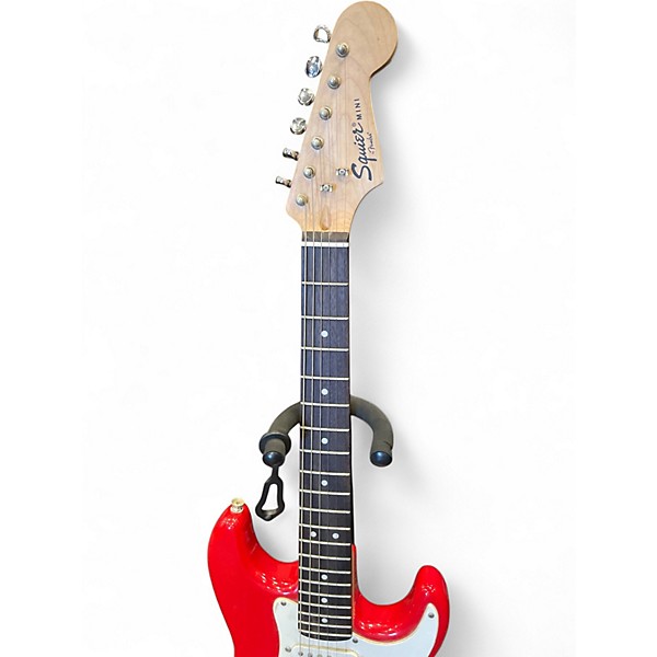 Used Squier Mini Affinity Stratocaster Red Electric Guitar