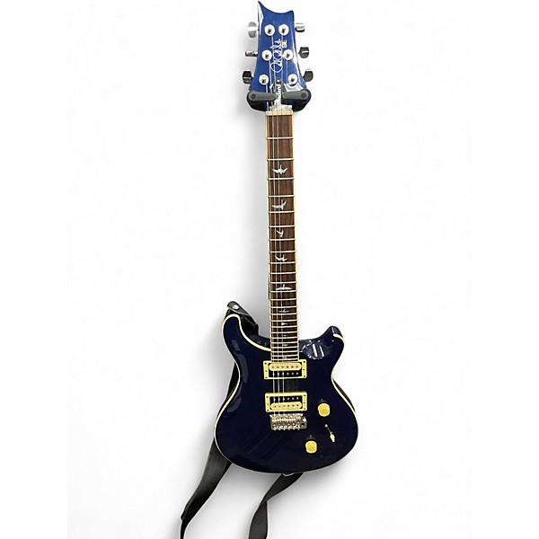 Used PRS SE Standard 24 Blue Solid Body Electric Guitar