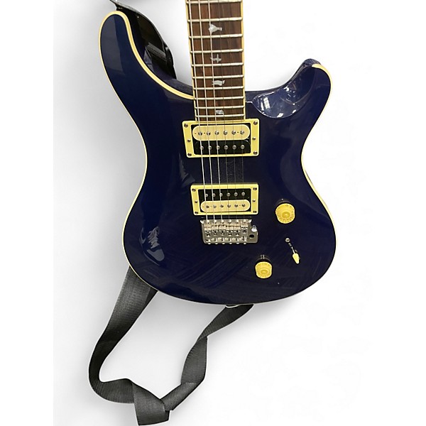 Used PRS SE Standard 24 Blue Solid Body Electric Guitar