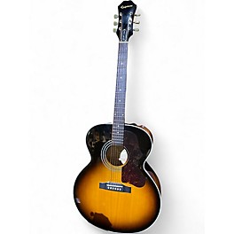Used Epiphone EJ200 Artist Vintage Sunburst Acoustic Guitar