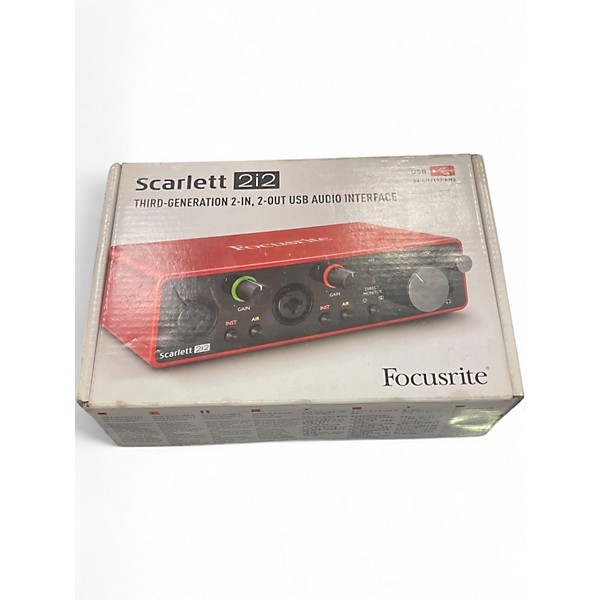 Used Focusrite Scarlett 2i2 Gen 3 Audio Interface