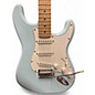 Used Squier Deluxe Stratocaster Sonic Blue Solid Body Electric Guitar