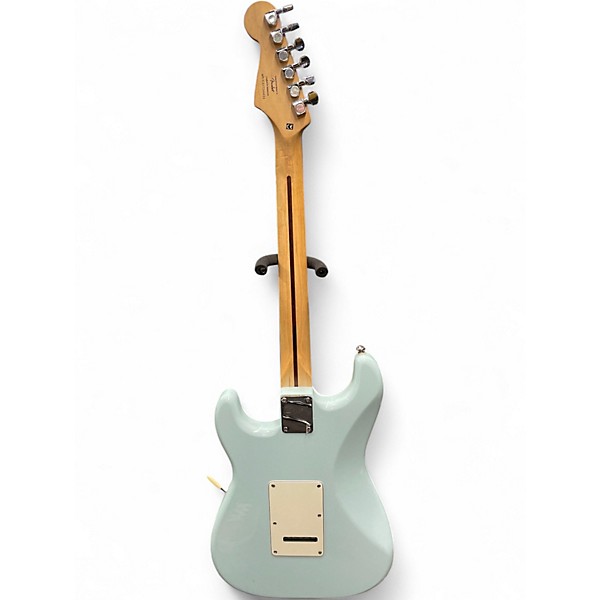 Used Squier Deluxe Stratocaster Sonic Blue Solid Body Electric Guitar