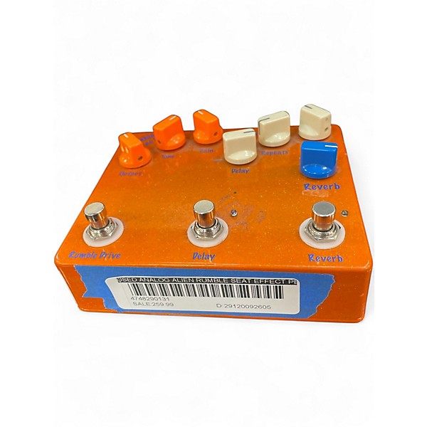 Used Analog Alien RUMBLE SEAT Effect Pedal