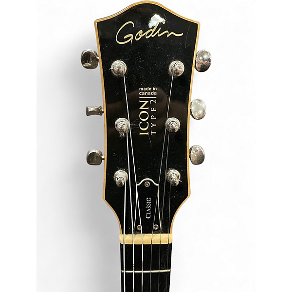 Used Godin Icon Type 2 Classic Sunburst Solid Body Electric Guitar