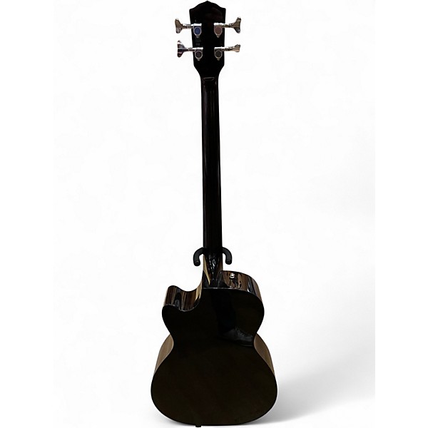 Used Fender CB60SCE Black Acoustic Bass Guitar