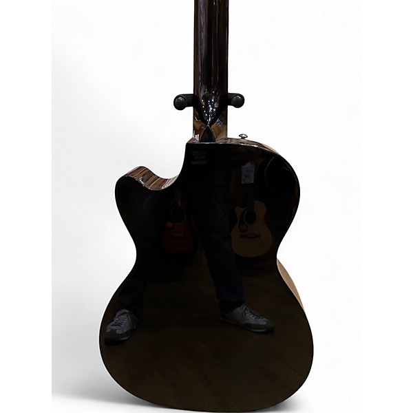 Used Fender CB60SCE Black Acoustic Bass Guitar
