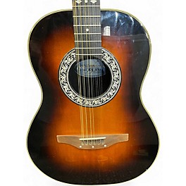 Vintage 1970s Ovation 1115 TOBACCO BURST 12 String Acoustic Guitar