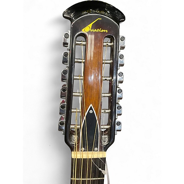 Vintage 1970s Ovation 1115 TOBACCO BURST 12 String Acoustic Guitar