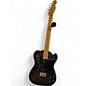 Used Fender Modern Player Telecaster Thinline Deluxe Trans Black Hollow Body Electric Guitar thumbnail