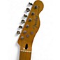 Used Fender Modern Player Telecaster Thinline Deluxe Trans Black Hollow Body Electric Guitar