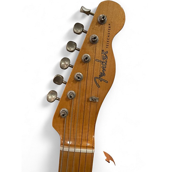 Used Fender Noventa Telecaster Vintage Blonde Solid Body Electric Guitar