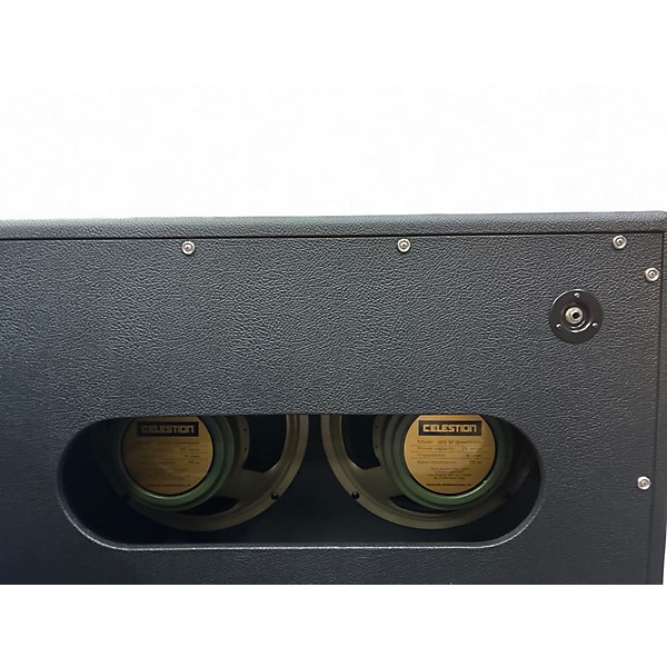 Used Mojotone American Celestion Green Back 2x12 Guitar Cabinet