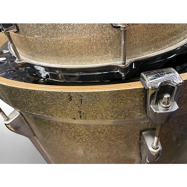 Used TAMA 4 Piece Superstar CHAMPAGNE SPARKLE Drum Kit