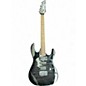 Used Ibanez GRX70QA Trans Black Solid Body Electric Guitar thumbnail