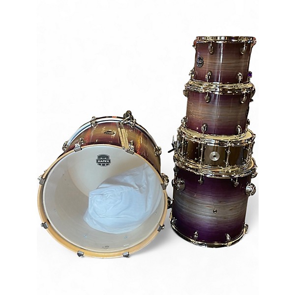 Used Mapex 5 Piece ARMORY purple Drum Kit