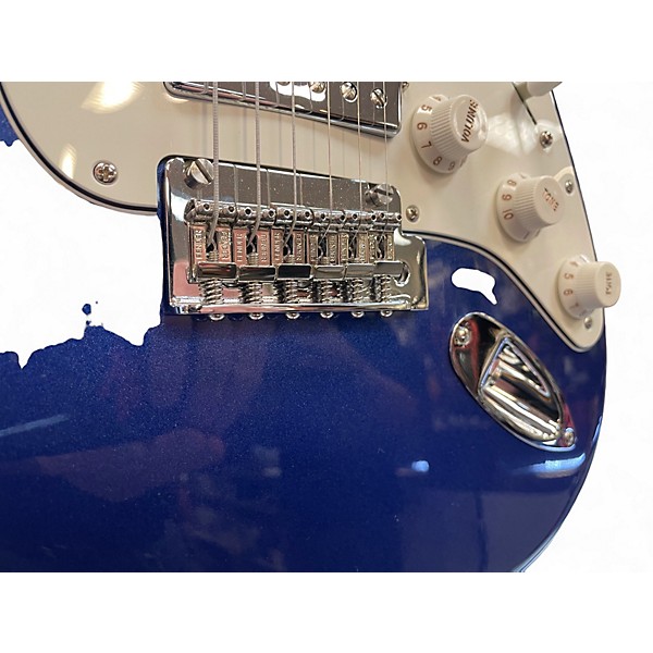 Used Fender Player Series Stratocaster Saturday Night Special HSS LTD Daytona Blue Solid Body Electric Guitar