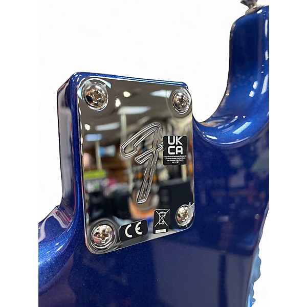 Used Fender Player Series Stratocaster Saturday Night Special HSS LTD Daytona Blue Solid Body Electric Guitar