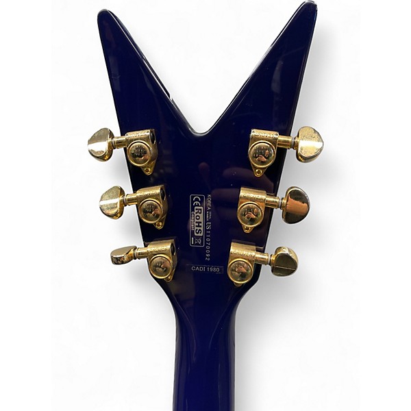 Used Dean Cadillac 1980 Blue Burst Solid Body Electric Guitar