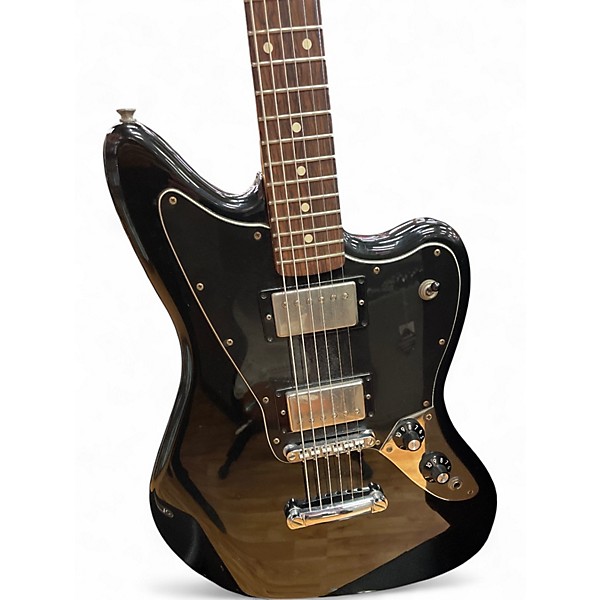 Used 2021 Fender Blacktop Jaguar HH BLACK Solid Body Electric Guitar