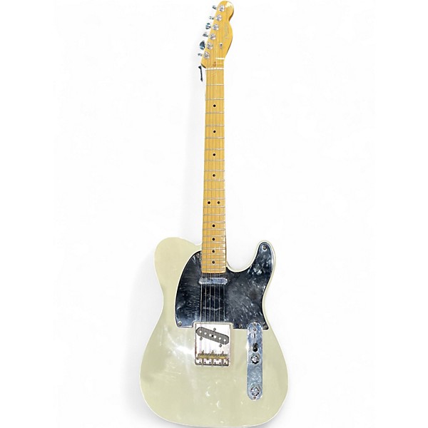 Used Fender American Standard Telecaster Olympic White Solid Body Electric Guitar