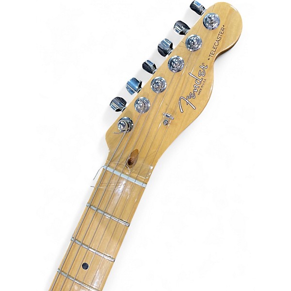 Used Fender American Standard Telecaster Olympic White Solid Body Electric Guitar