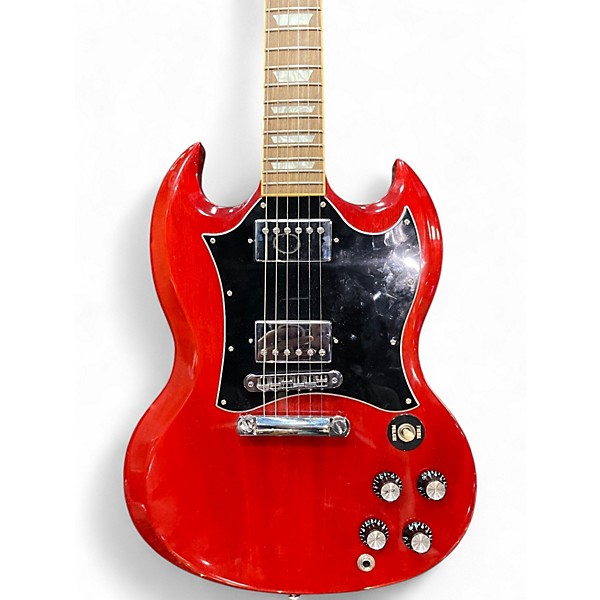 Used Gibson SG Cherry Solid Body Electric Guitar