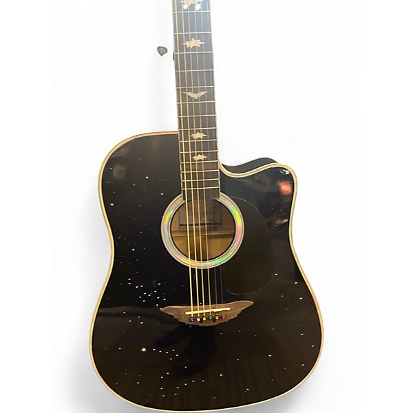 Used Esteban CELESTIAL DARK BLUE Acoustic Electric Guitar