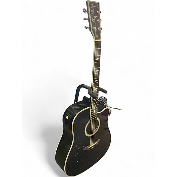 Used Esteban CELESTIAL DARK BLUE Acoustic Electric Guitar