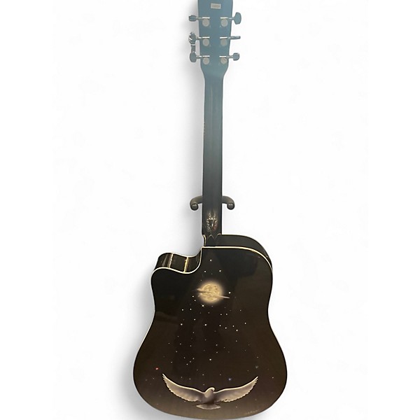 Used Esteban CELESTIAL DARK BLUE Acoustic Electric Guitar