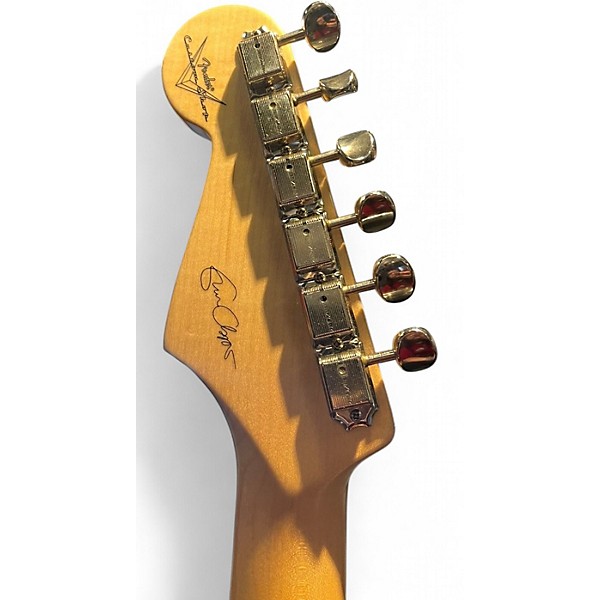 Used 2014 Fender Custom Shop Clapton Signature Stratocaster Mercedes Blue Solid Body Electric Guitar