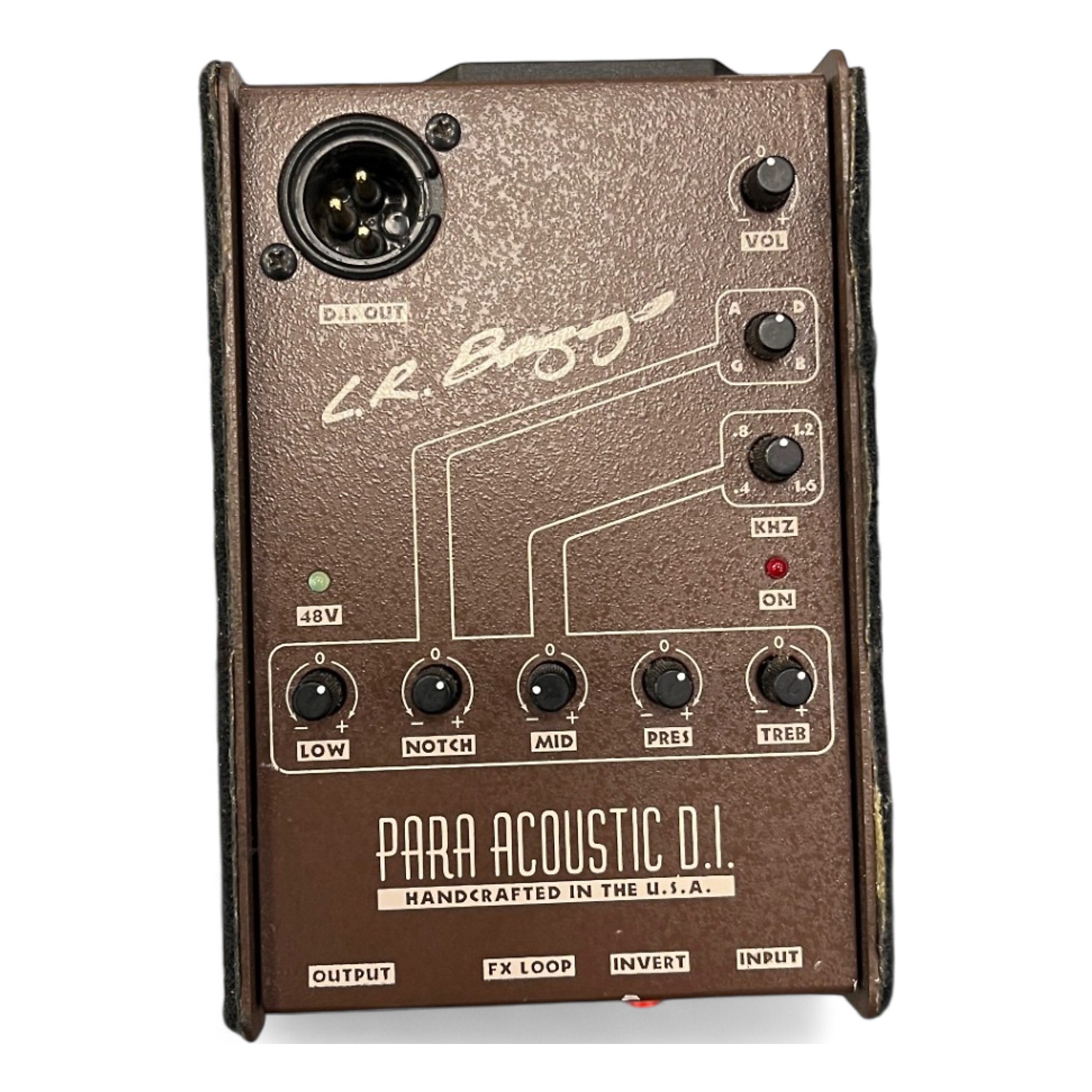 値下げします！L.R. Baggs Para Acoustic D.I. Used LR Baggs Para Acoustic DI Direct Box Pre With EQ Direct Box