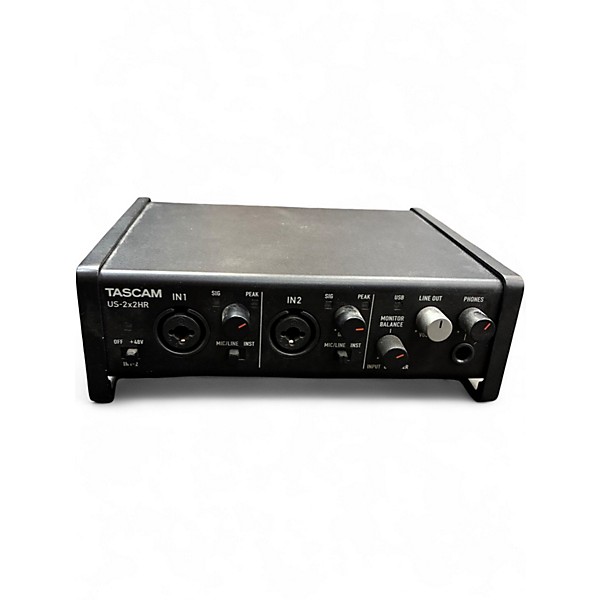 Used TASCAM US-2X2HR Audio Interface