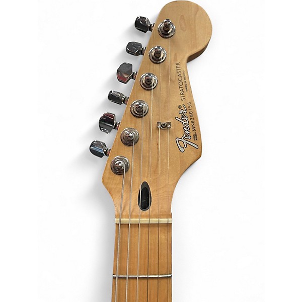 Used Fender Standard Stratocaster Black Solid Body Electric Guitar