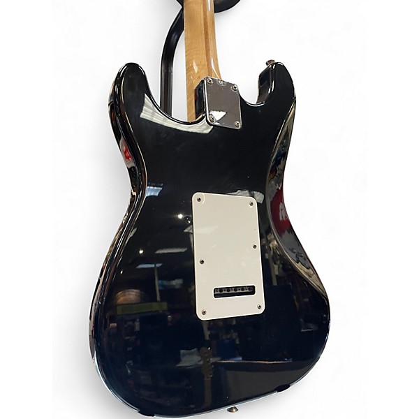 Used Fender Standard Stratocaster Black Solid Body Electric Guitar