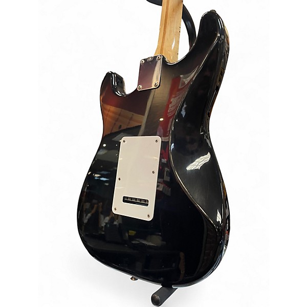 Used Fender Standard Stratocaster Black Solid Body Electric Guitar