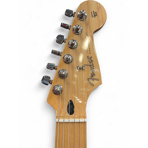 Used Fender Player Stratocaster HSS Plus Top Aged Cherry Burst Solid Body Electric Guitar