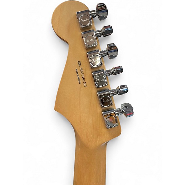 Used Fender Player Stratocaster HSS Plus Top Aged Cherry Burst Solid Body Electric Guitar
