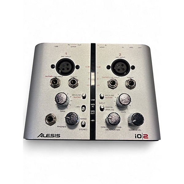 Used Alesis iO2 AUDIO INTERFACE